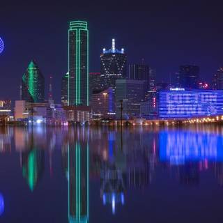 Dallas skyline wallpaper