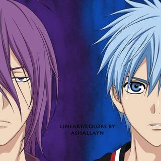 Murasakibara Kuroko no Basket wallpaper