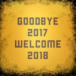 Welcome 2018 wallpaper