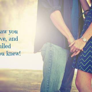 Love couple HD wallpaper