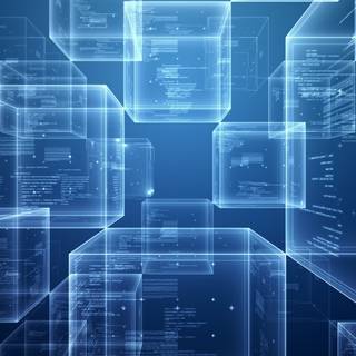 Blockchain wallpaper