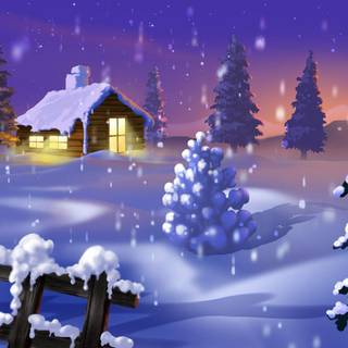 Winter scenes 2018 wallpaper