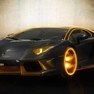 Colorful Lamborghini wallpaper