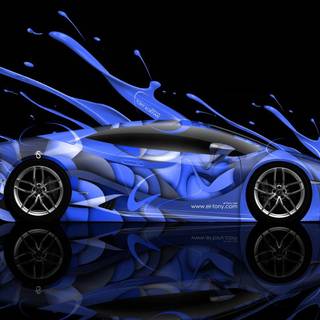 Colorful Lamborghini wallpaper