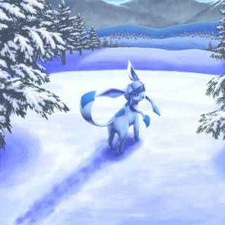 Glaceon HD wallpaper