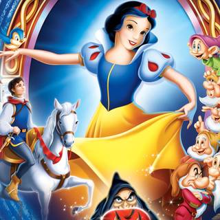 Snow White and the Seven Dwarfs Disney wallpaper