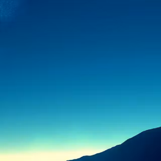 Blue sunrise wallpaper