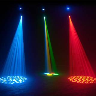 Led DJ lights wallpaper