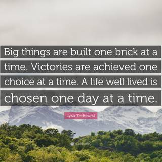 One Day at a Time wallpaper