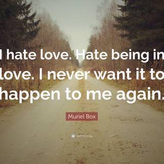 Hate love wallpaper