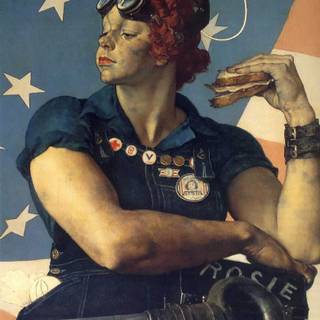 Rosie the Riveter wallpaper