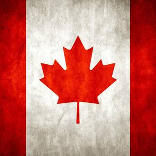Canadian flag waving wallpaper