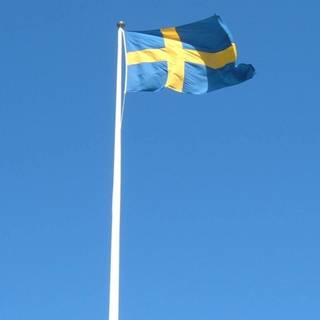 Swedish flag wallpaper