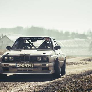 BMW drift wallpaper