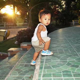 Cute baby boy HD wallpaper