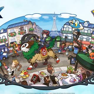 Pokémon Y wallpaper