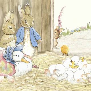 Peter Rabbit wallpaper