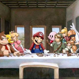 Jesus' Dinner Table wallpaper