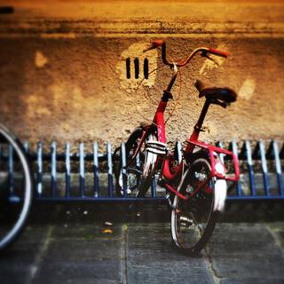 Vintage bike wallpaper