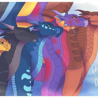 Dragonets of Destiny wallpaper