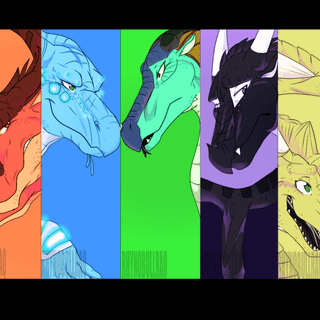 Dragonets of Destiny wallpaper