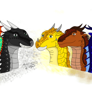 Dragonets of Destiny wallpaper