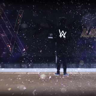 Alan Walker logo wallpaper