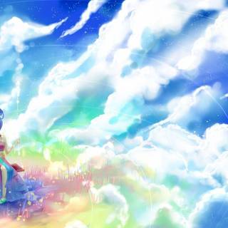 Anime sky wallpaper