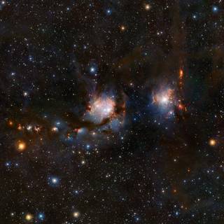 Lighting messier wallpaper