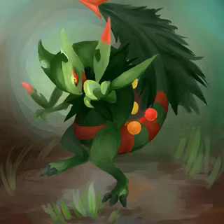 Mega Sceptile wallpaper