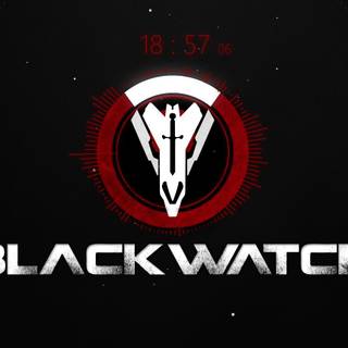 The Black Watch logo wallpaper