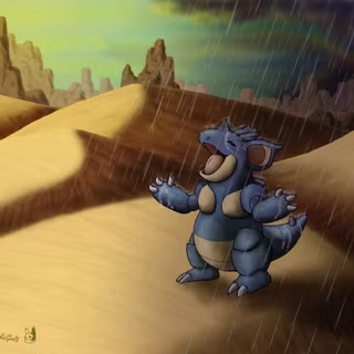 Nidoqueen HD wallpaper