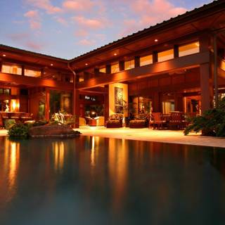 Luxury house wallpaper