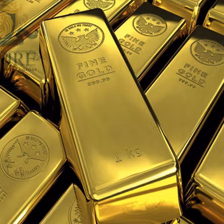 Gold bars wallpaper