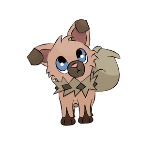 Rockruff wallpaper