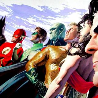 DC heroes HD wallpaper