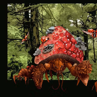 Parasect HD wallpaper