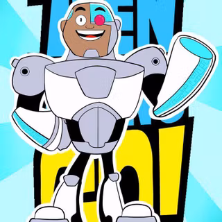 Cyborg Teen Titans Go! wallpaper