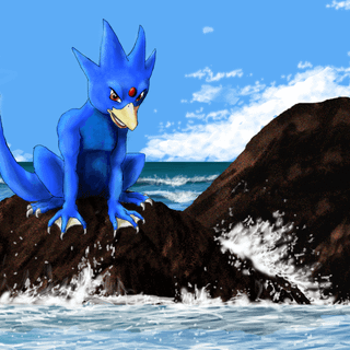 Golduck HD wallpaper