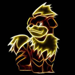 Growlithe HD wallpaper