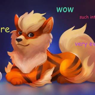 Growlithe wallpaper