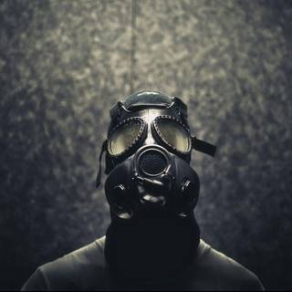 Gas mask wallpaper