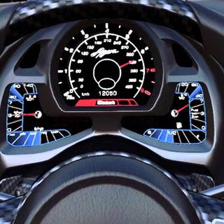 Koenigsegg speedometer wallpaper