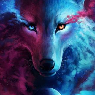 Anime wolves wallpaper