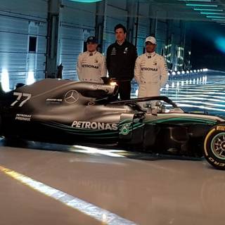 Mercedes W09 wallpaper