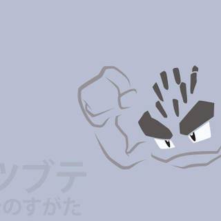 Geodude HD wallpaper