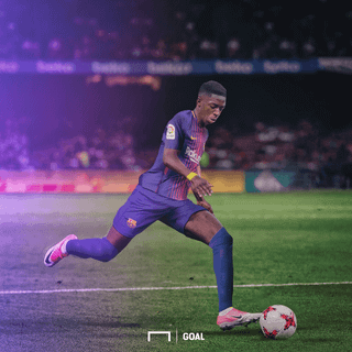 Ousmane Dembélé Barcelona wallpaper