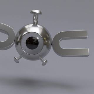 Magnemite HD wallpaper