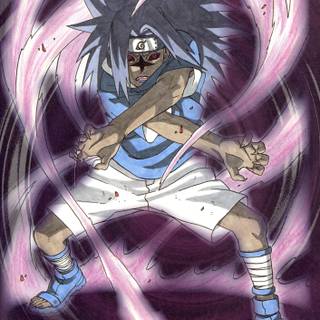 Sasuke Uchiha Curse mark wallpaper