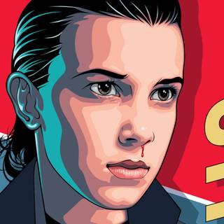 Stranger Things Eleven wallpaper